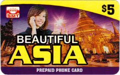 Beautiful Asia Calling Card