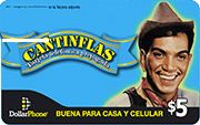 Cantinflas prepaid phone card
