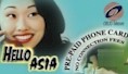Hello Asia prepaid phone card Hello Asia prepaid phone card