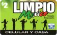 Limpio Mexico prepaid phone card