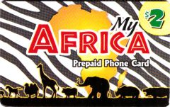 My Africa prepaid phone card