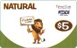 Natual prepaid phone card