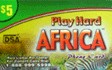 Play Hard Africa prepaid phone card