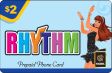 Rhythm prepaid phone card