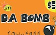 STi Da Bomb prepaid phone card STi Da Bomb prepaid phone card