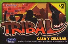 Tribal prepaid phone card