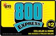 800 ExpressPrepaid Phone Card