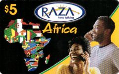 Raza Africa Calling Card