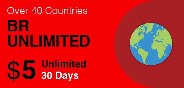 BR Plan - Call unlimited over 40 countries