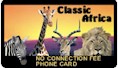 Classic Africa prepaid phone card