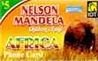 Nelson Mandela prepaid phone card