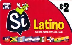 Si LatinoPrepaid Phone Card