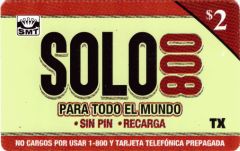 Solo 800 Calling Card